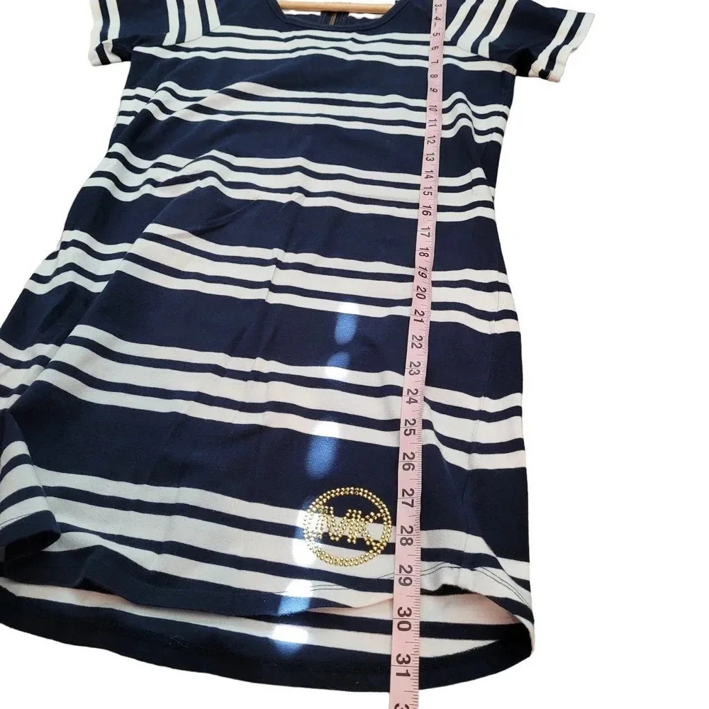 MICHAEL Michael Kors Women's Mini Dress XS Multicolor Short Sleeves Round Neck - Picture 7 of 8